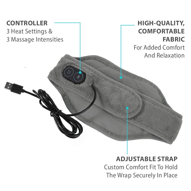 7703145Electric Heated Therapy Neck Wrap 