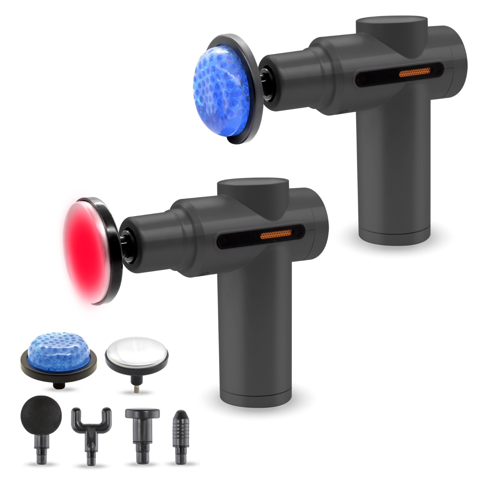 7703218 Hot & Cold Massage Gun With LCD