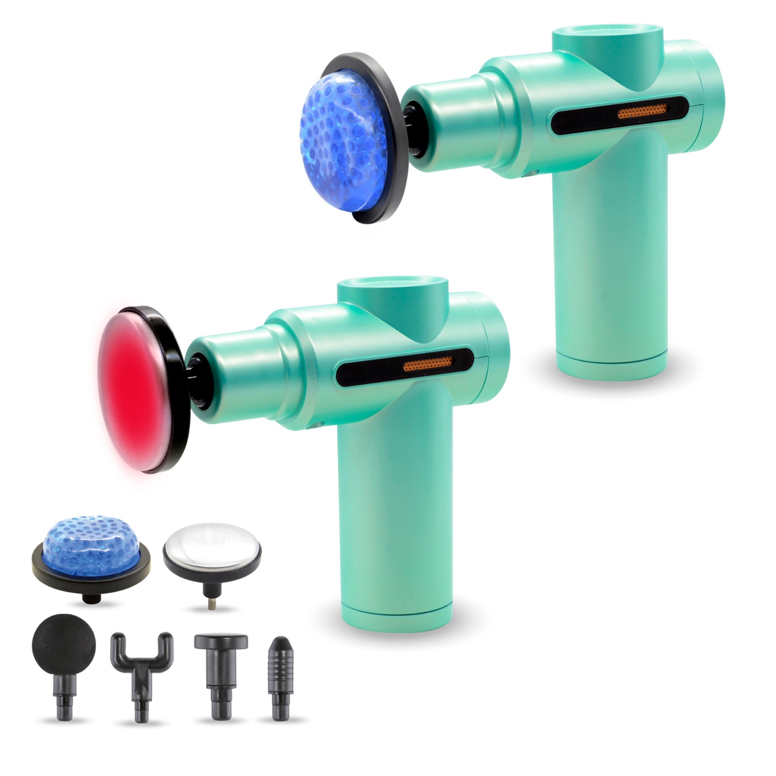 7703218 Hot & Cold Massage Gun With LCD