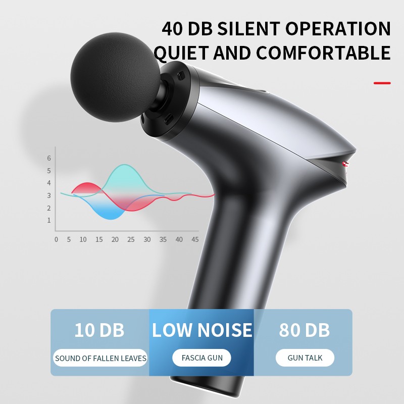 7703346Percussion Massager Pro With Cold Theraphy&RGB Breathing Light