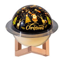 7703378  Moon Starry Night Lamp Projector Humidifier