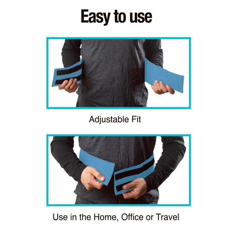 7703380   Weighted HOT & COLD Back Support Wrap