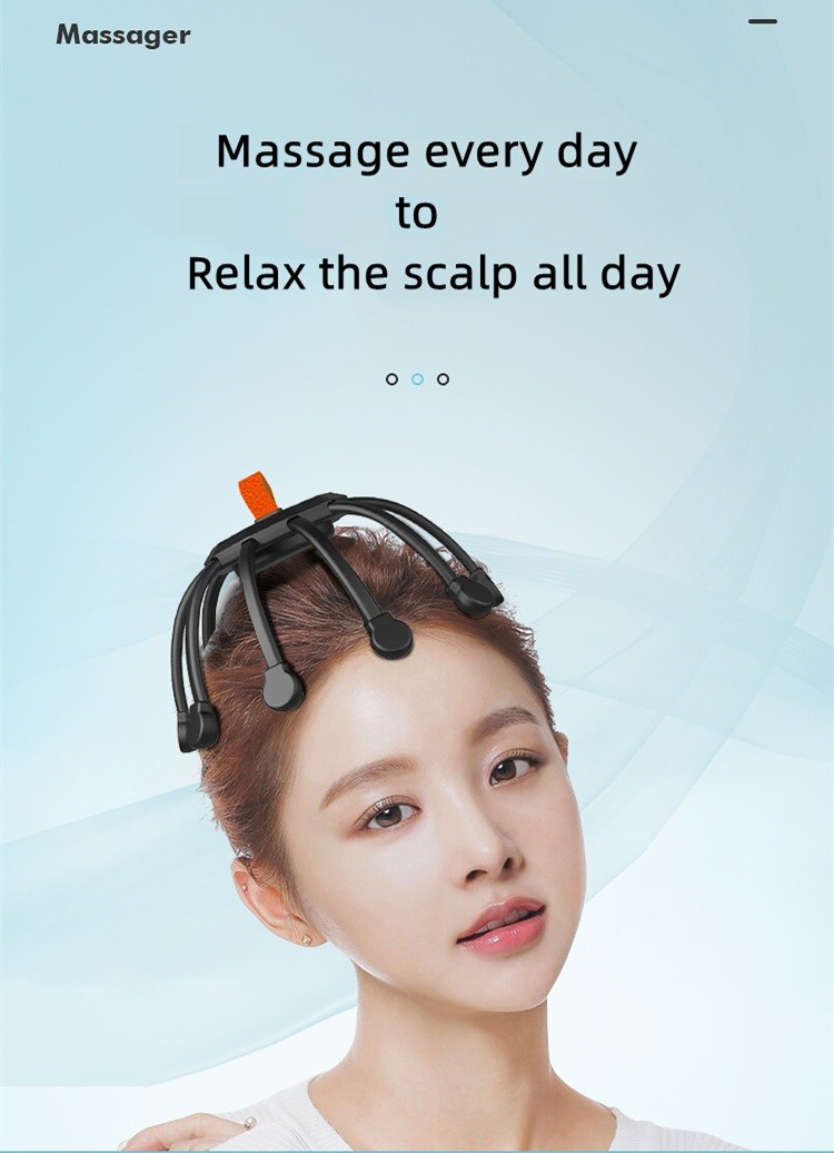 7703371Multi-dimensional Head Massager