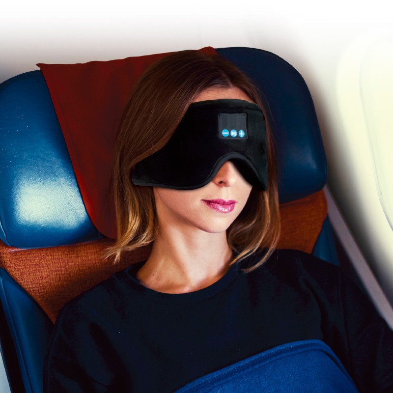 7703471Wireless Music Weighted Sleep Head Phones Sleep Mask
