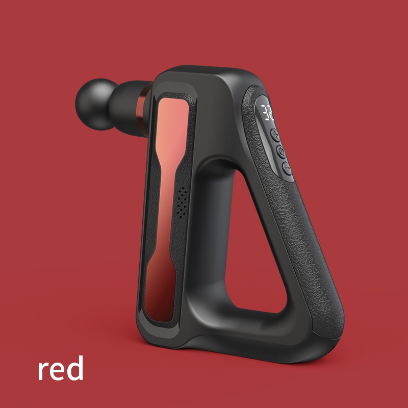 7712640  32 Speed Triangle Impact Massage Gun With LCD