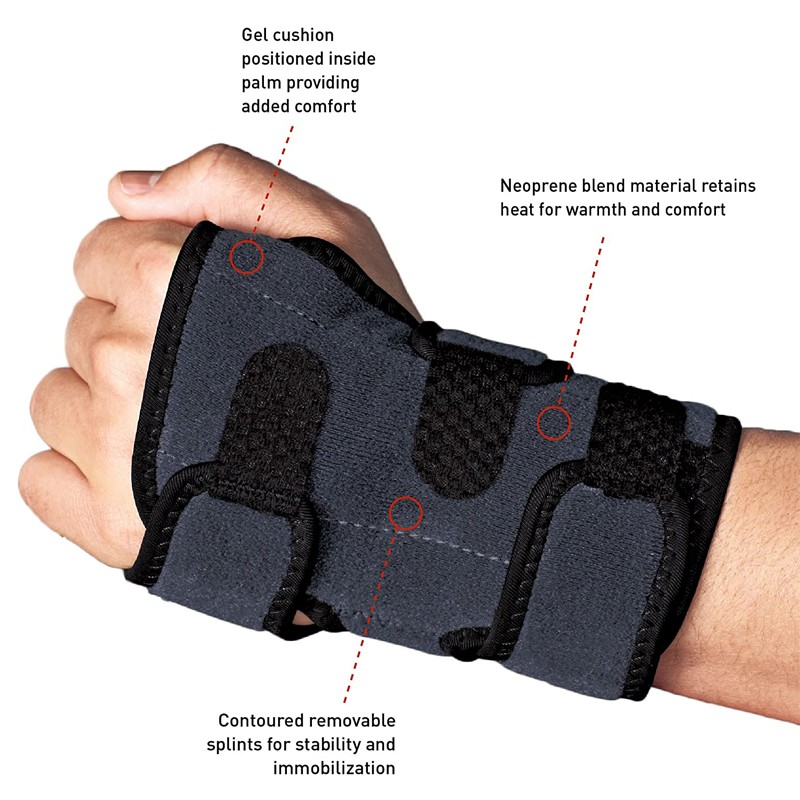 7703963 Sport Deluxe Wrist Brace