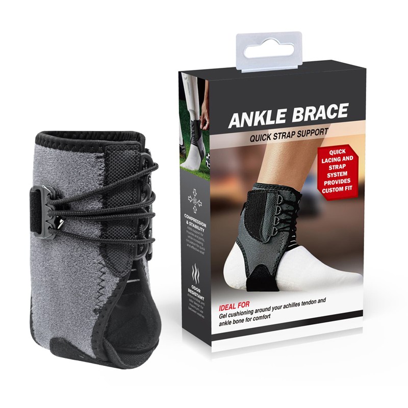 7703965 Ankle Brace with Side Stabilizers