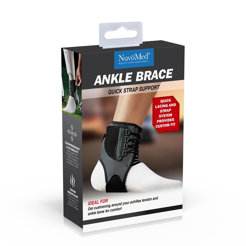 7703965 Ankle Brace with Side Stabilizers