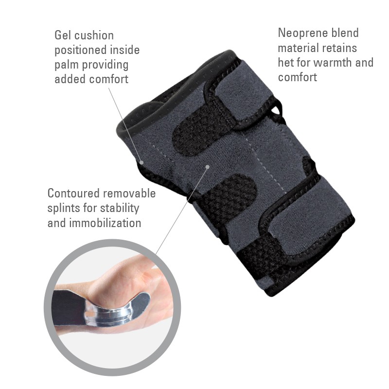 7703963 Sport Deluxe Wrist Brace