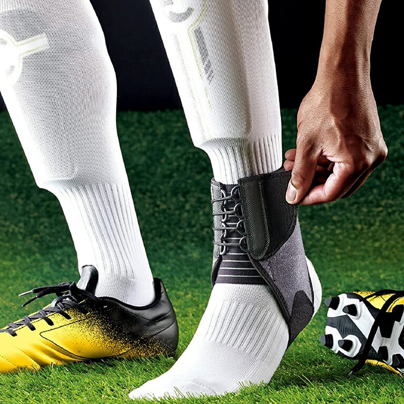 7703965 Ankle Brace with Side Stabilizers