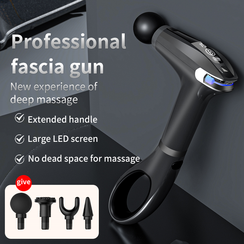 7704095 Professional Massage Gun With Extended Handle 
