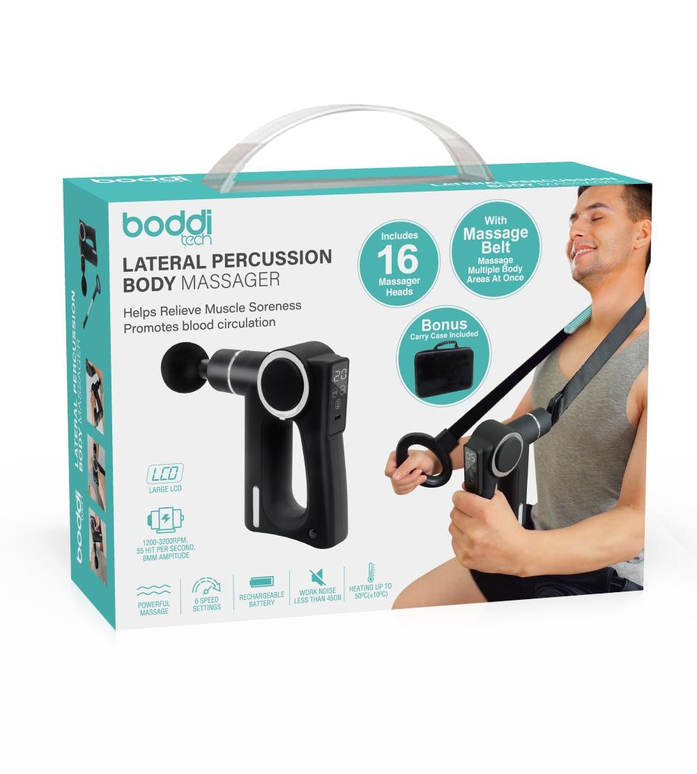 7703896 Full Body Percussion Massager With Massage Belt