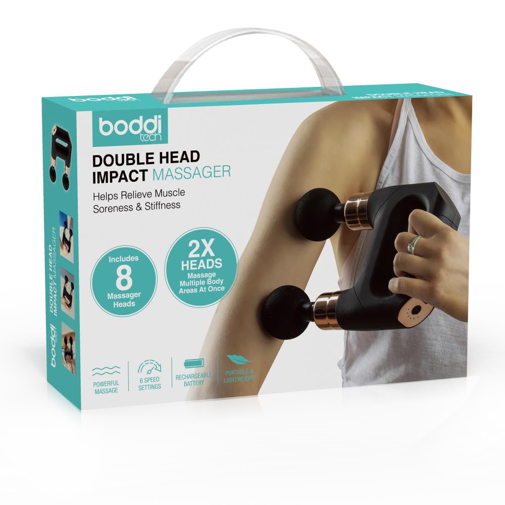 7713004Double Head Percussion Massager Pro