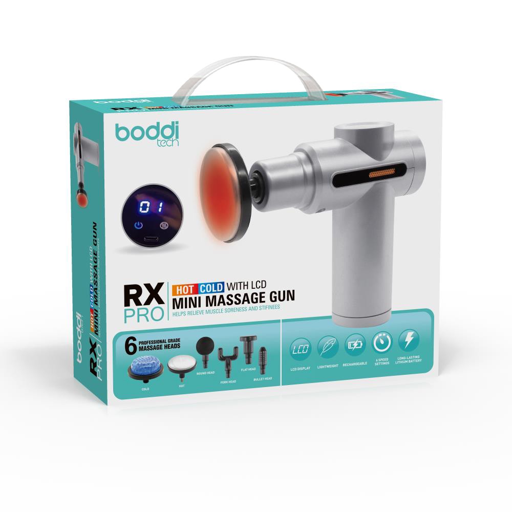 7703218 Hot & Cold Massage Gun With LCD